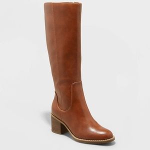 Target Women's Tatiana Heeled Riding Boots - Universal Thread™ (Never Worn)